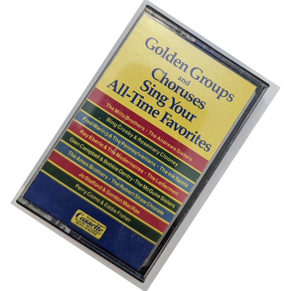 Reader's Digest Cassette Tape 2 Golden Groups Choruses‎ Sing All Your Favorites